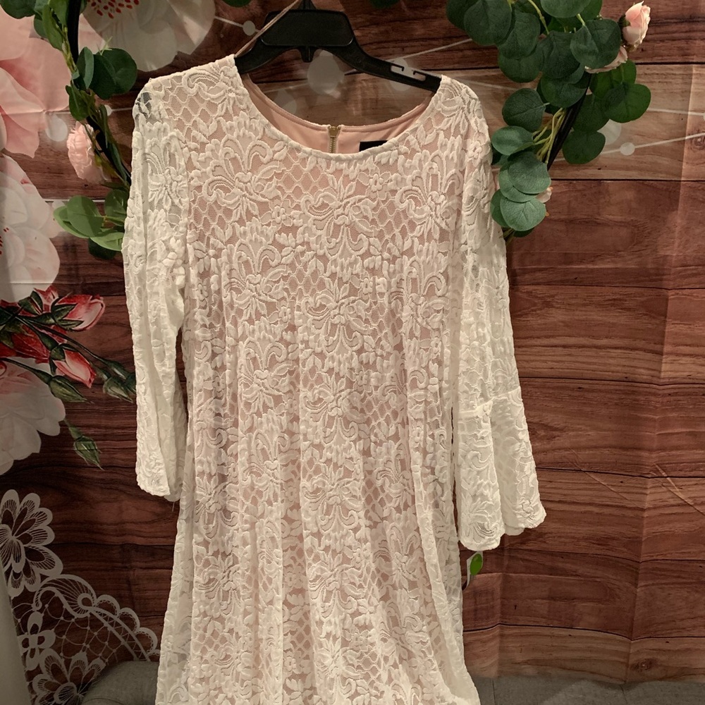 Cream dress